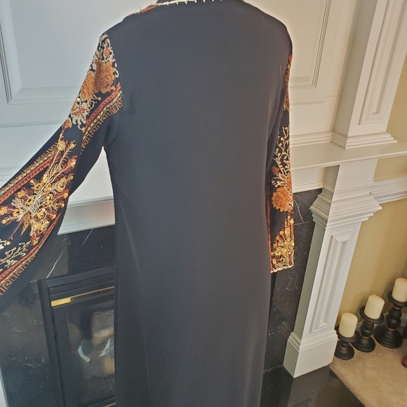 VINTAGE EMBROIDED MAXI CAFTAN - Picture 11 of 11